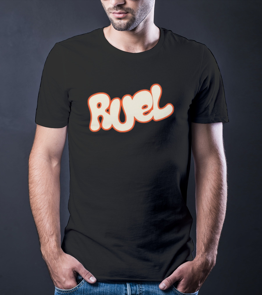 Ruel Puff Text T-Shirt