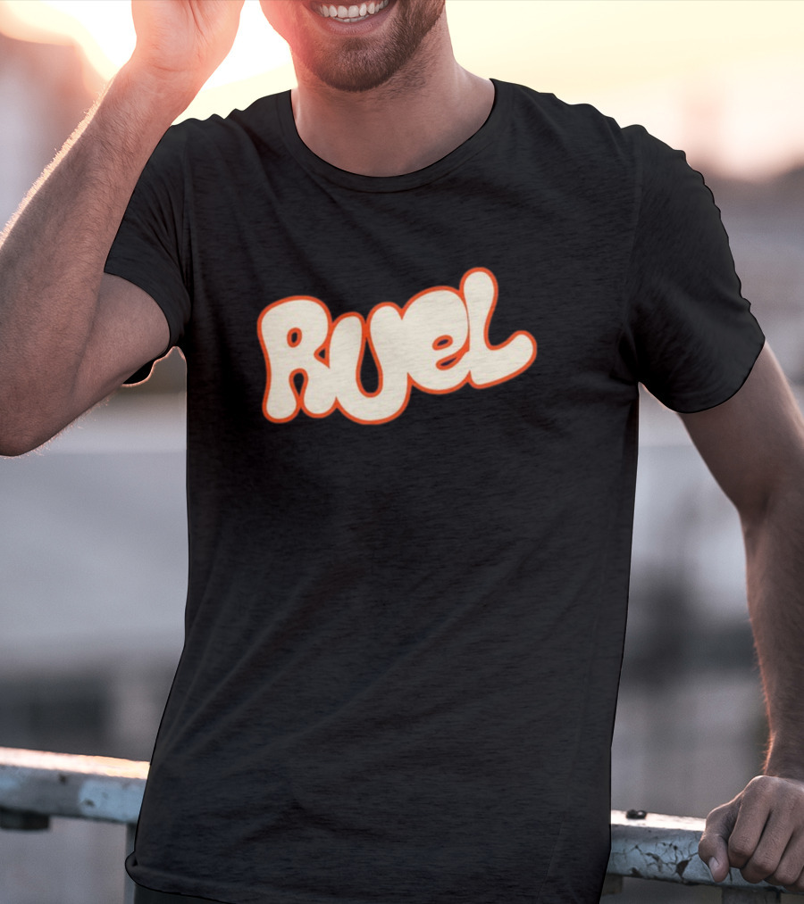Ruel Puff Text T-Shirt