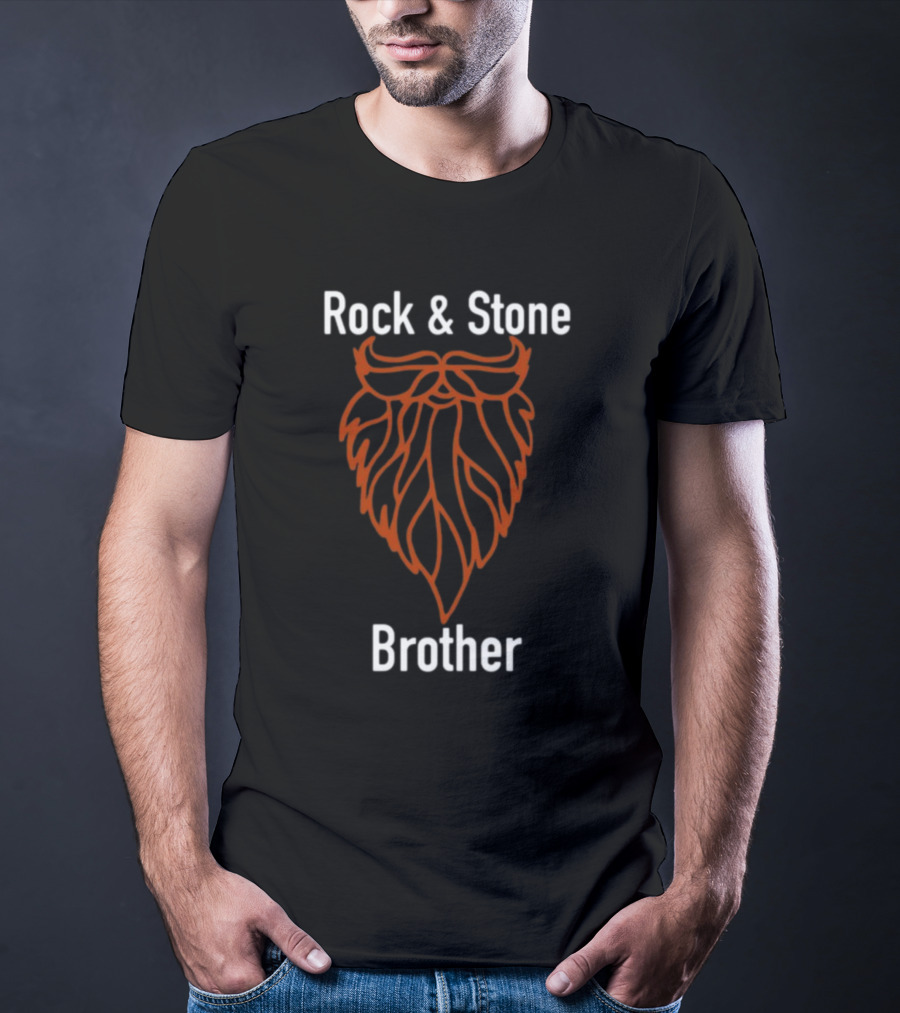 Rock And Stone Brother Beard T-Shirt