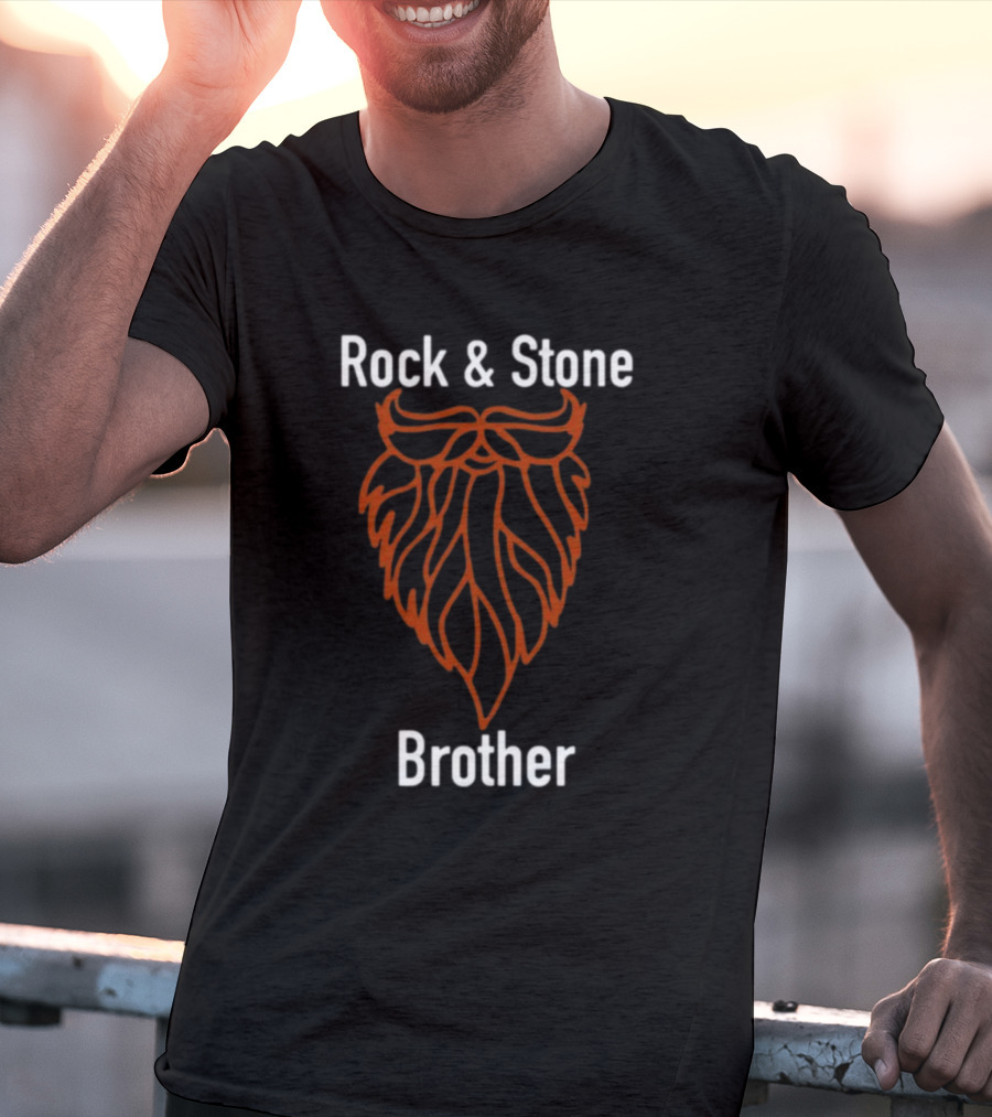 Rock And Stone Brother Beard T-Shirt