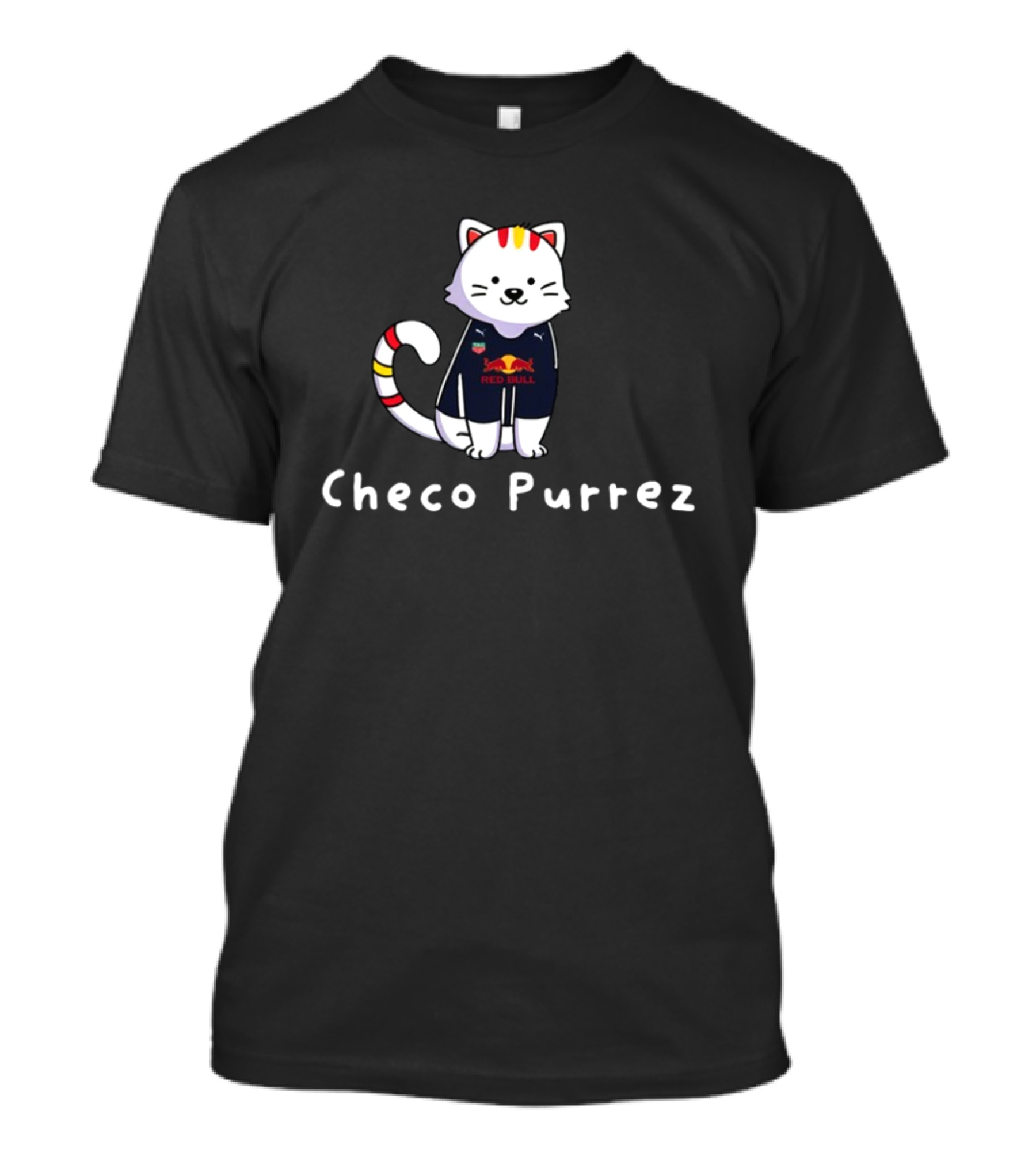 Checo Purrez Red Bull Cat T-Shirt