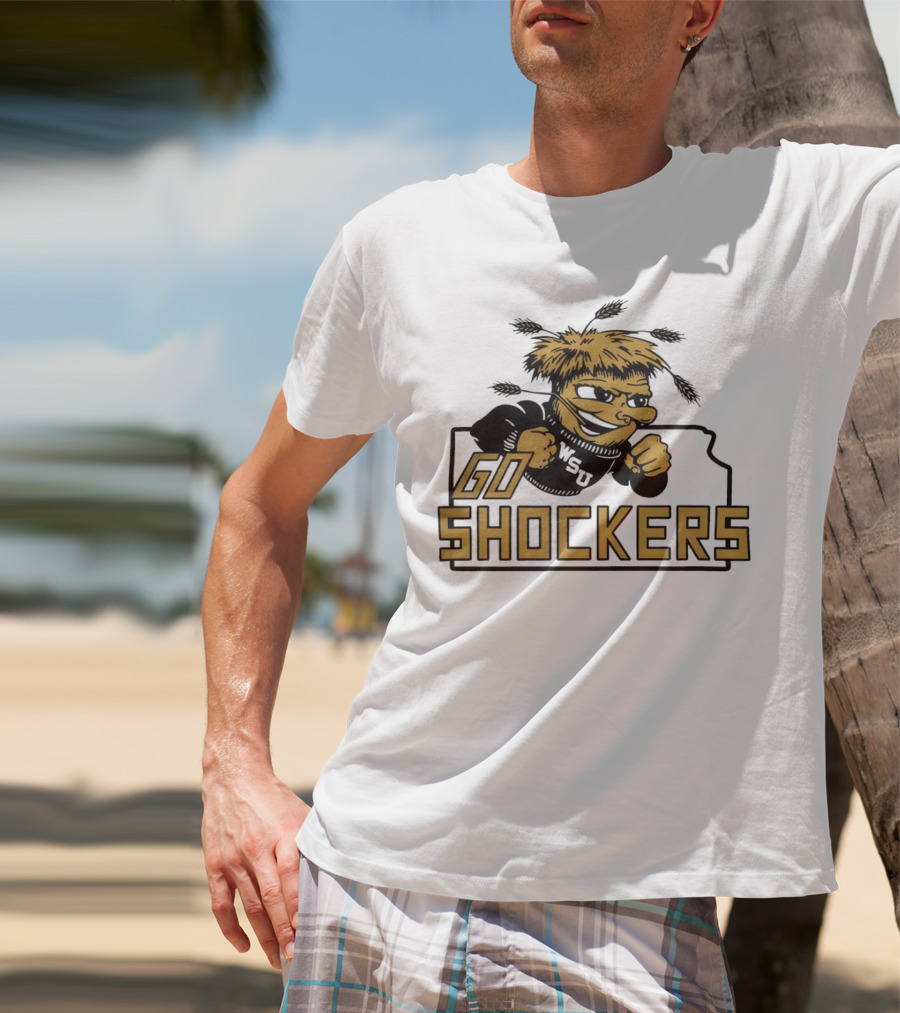 Wichita State University Go Shockers Mascot T-Shirt