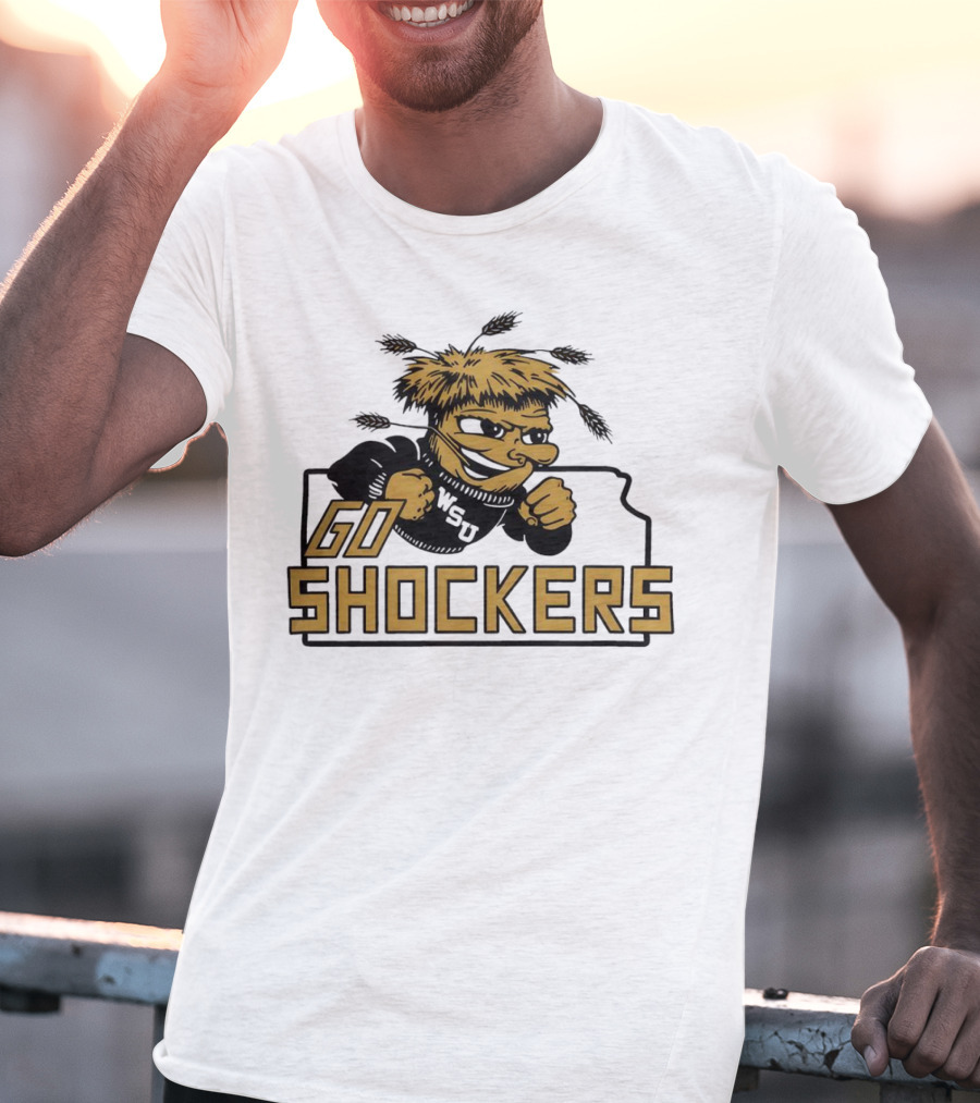 Wichita State University Go Shockers Mascot T-Shirt
