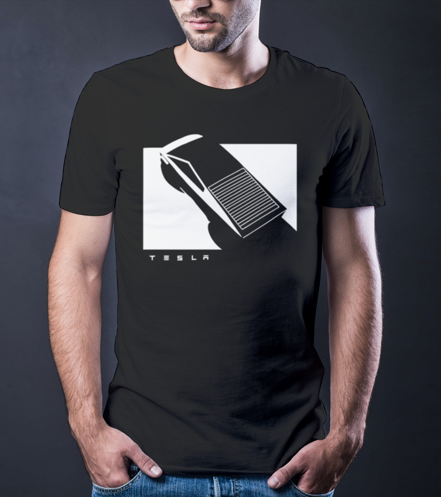Tesla Cybertruck Monochrome Concept T-Shirt
