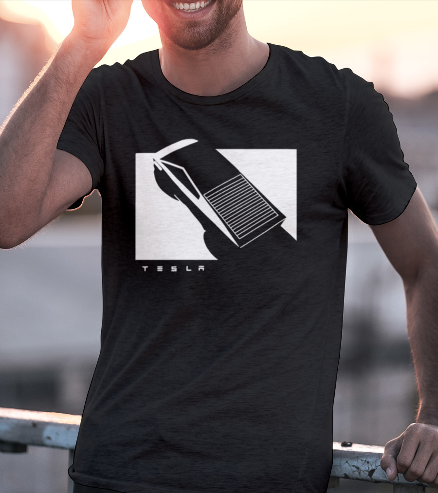 Tesla Cybertruck Monochrome Concept T-Shirt