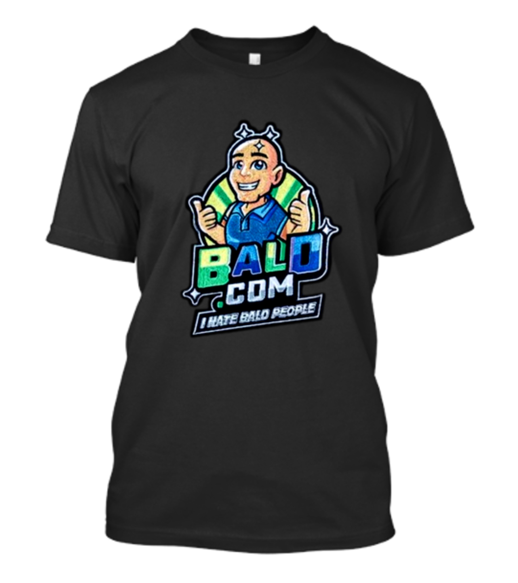 Cold Ones The Bald Bald.com I Hate Bald People T-Shirt