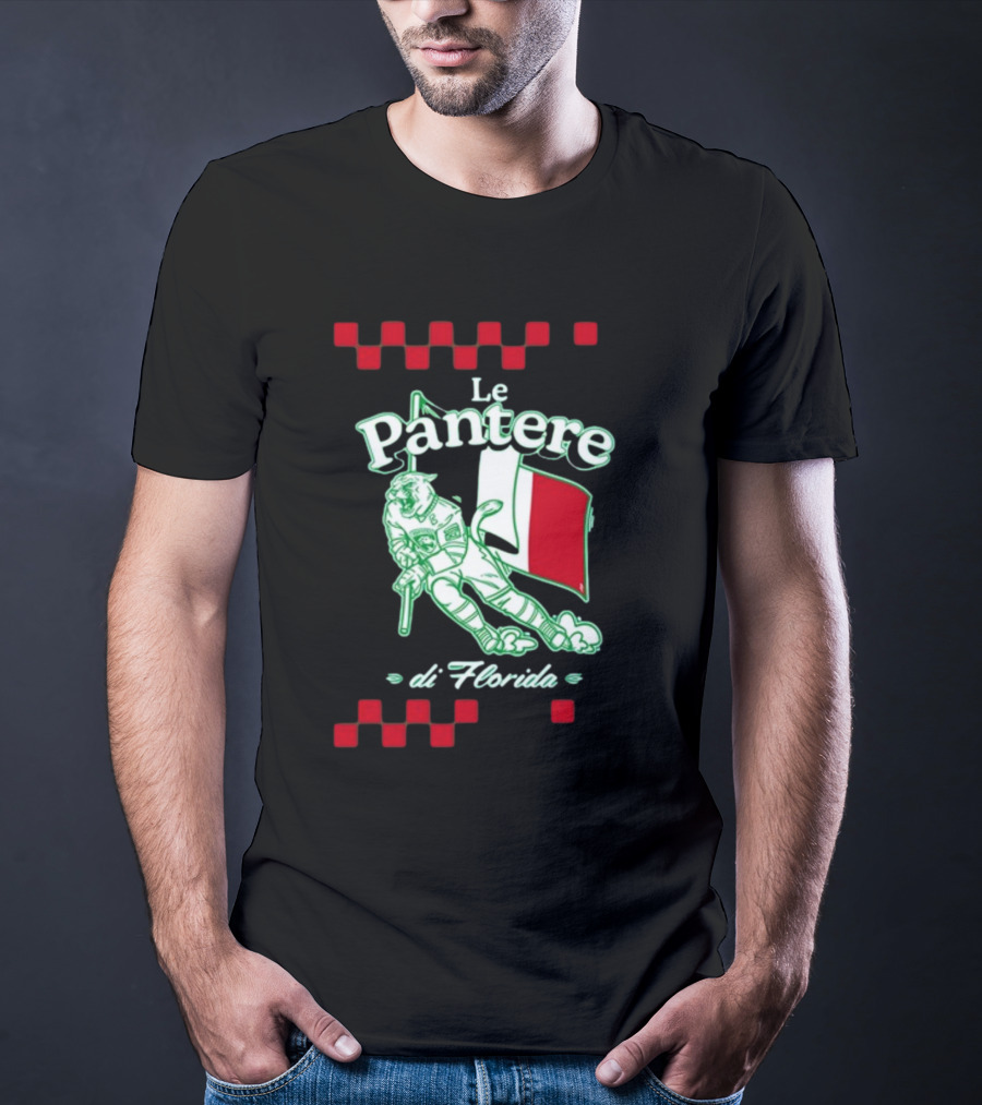 Le Pantere Di Florida Italianfest Puck T-Shirt