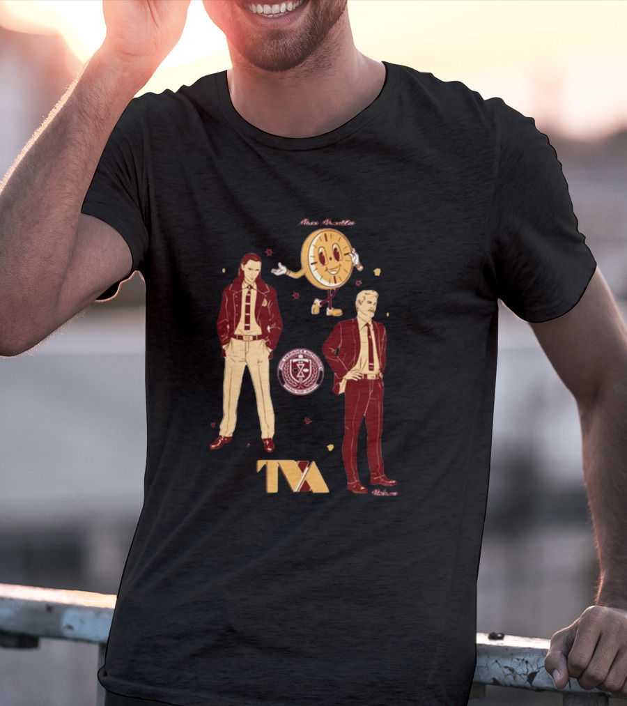 Miss Minutes TVA Loki Mobius T-Shirt