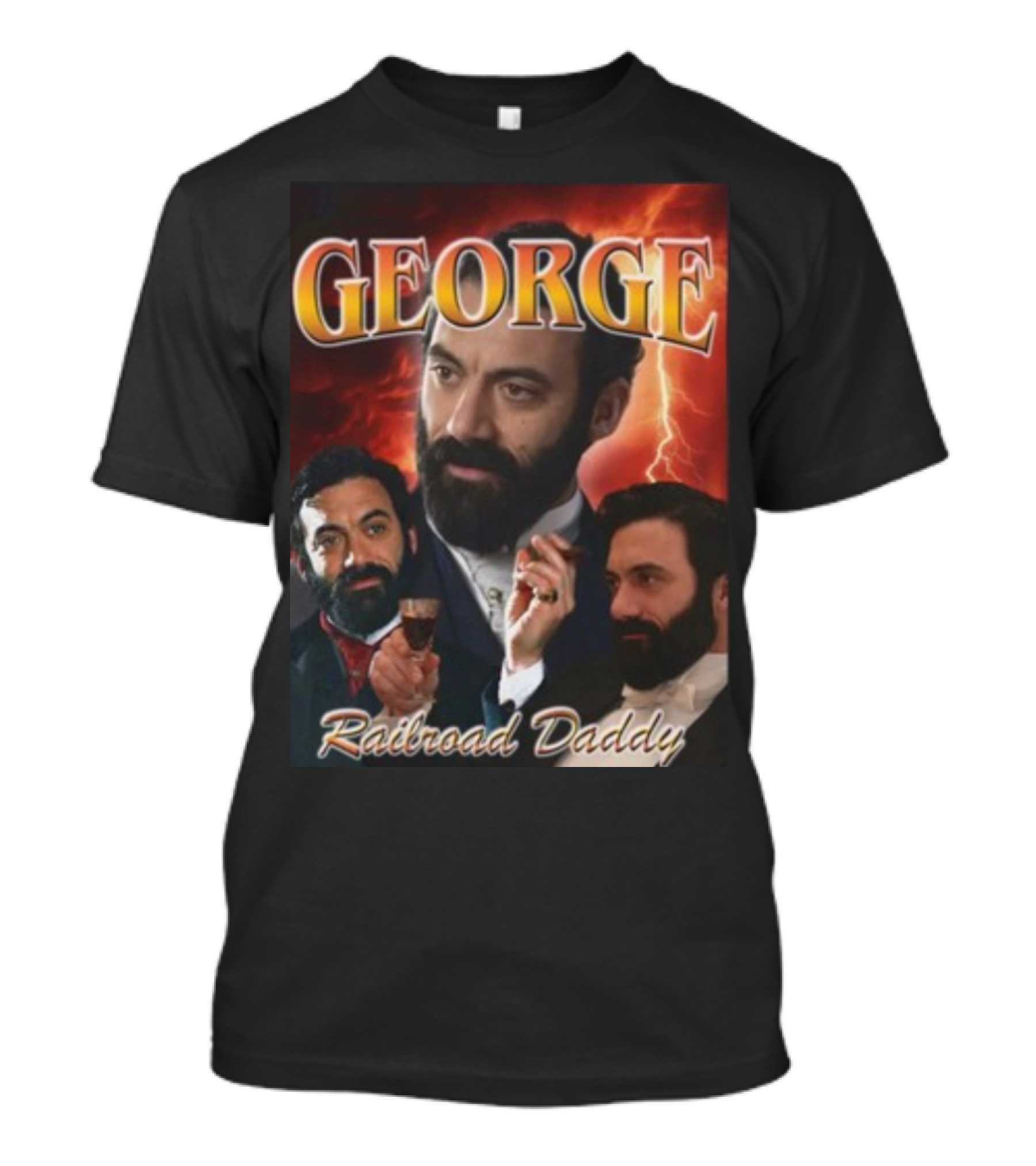 George Mummydearestpodcast Railroad Daddy T-Shirt