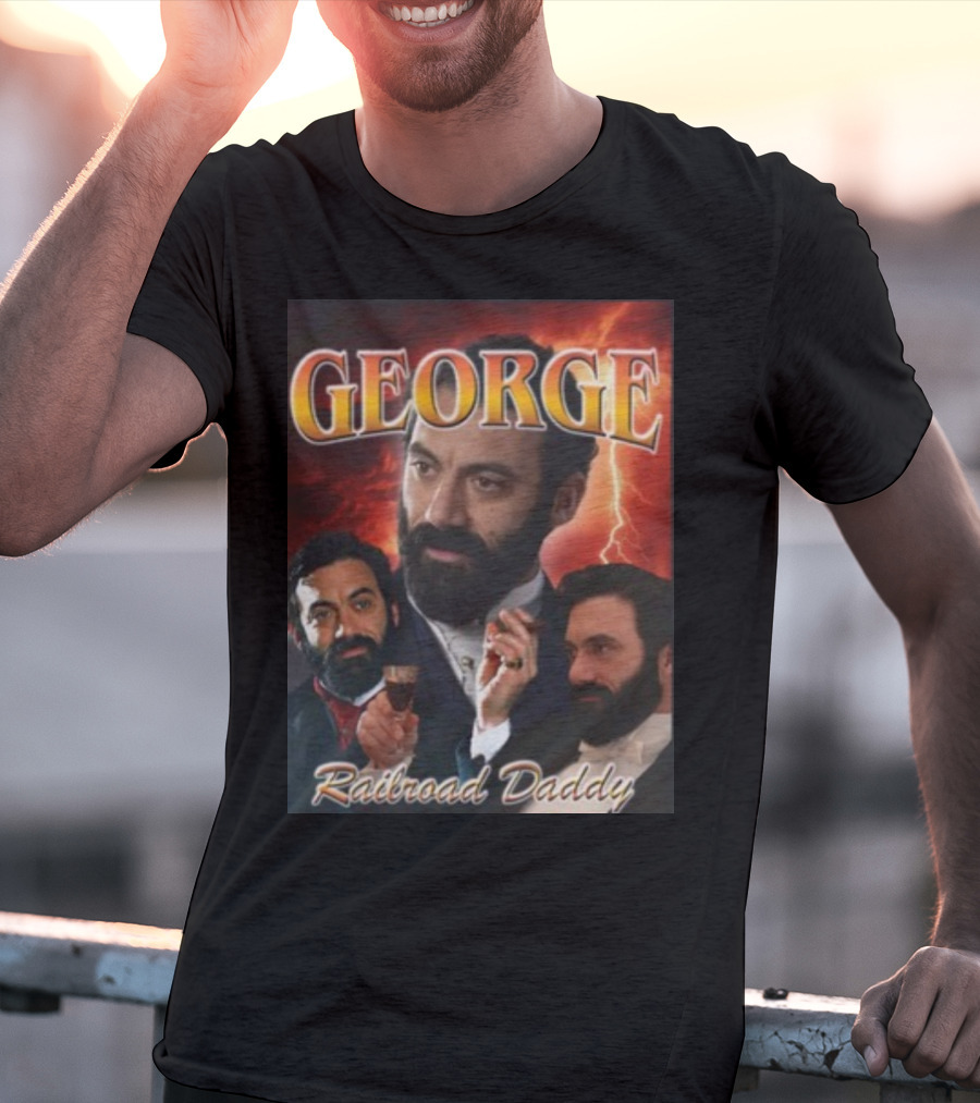 George Mummydearestpodcast Railroad Daddy T-Shirt