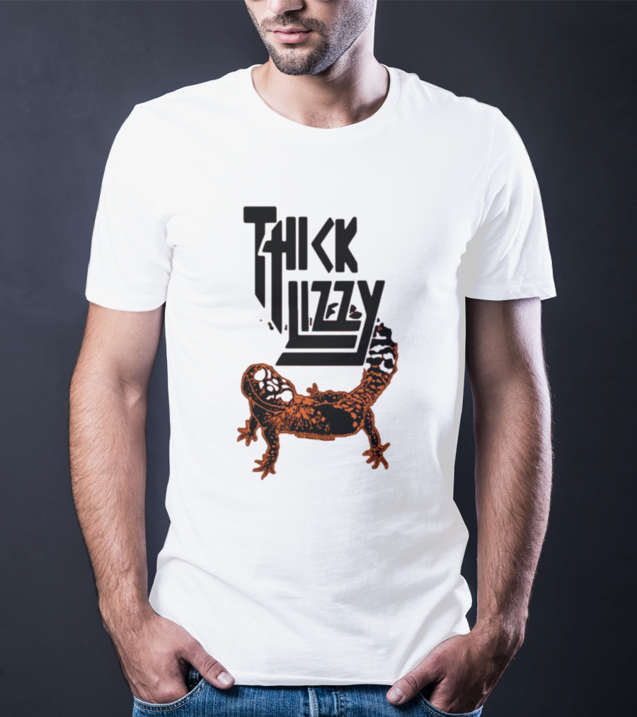 Thick Lizzy Folk Freegan Drunk Lizard T-Shirt