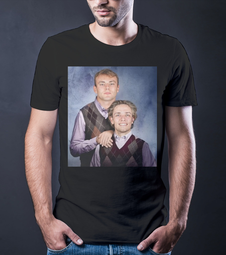 Carson Beck Brock Bowers Step Brothers Comedy Portrait T-Shirt