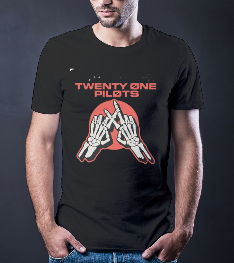 Twenty One Piløts Skeleton Hands I Created This World To Feel Some Control T-Shirt