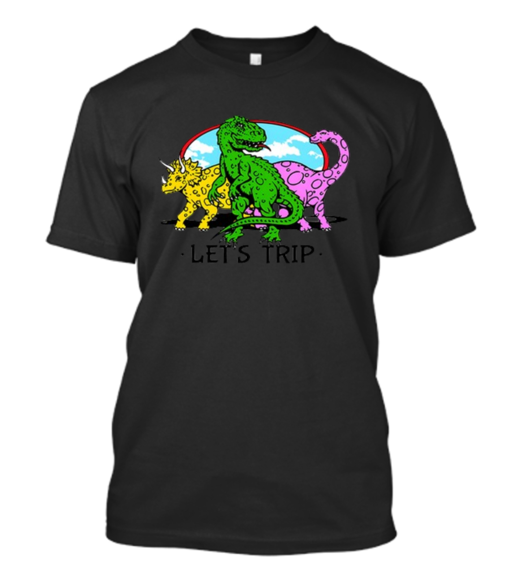 Let's Trip Dinosaur Jurassic T-Shirt