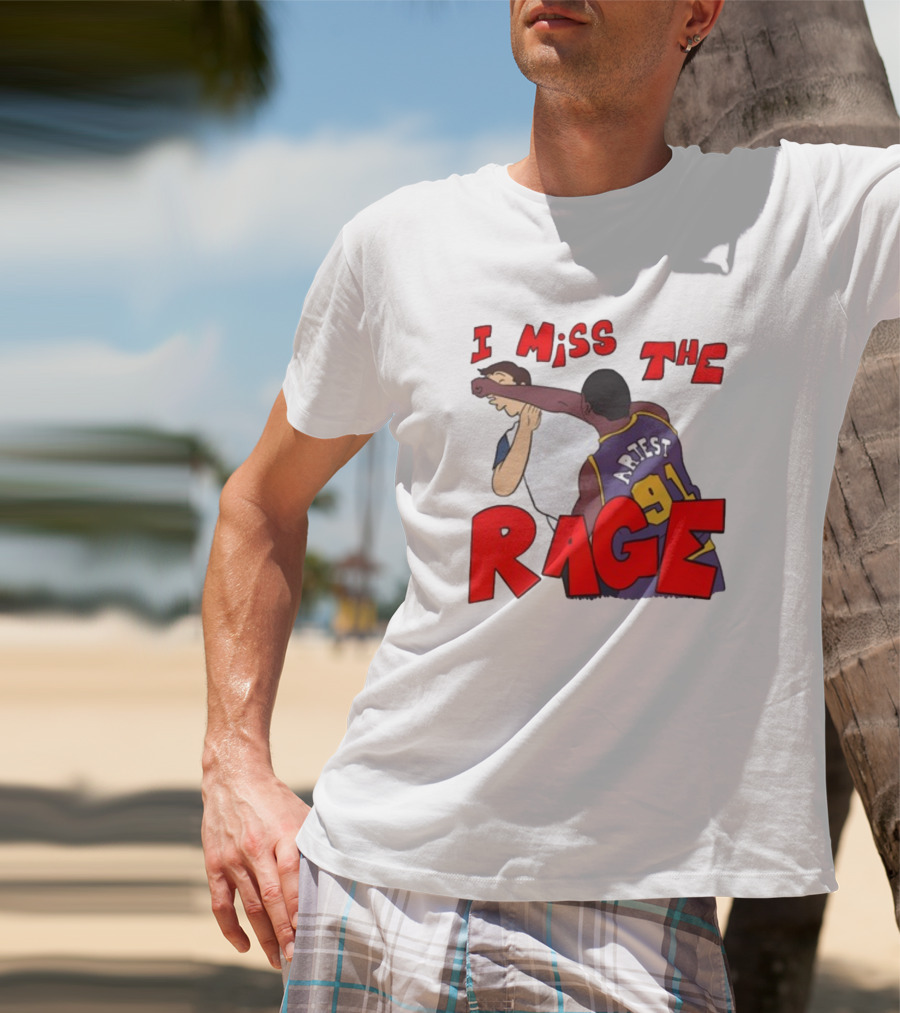 Lucca International I Miss The Rage Artest 91 T-Shirt