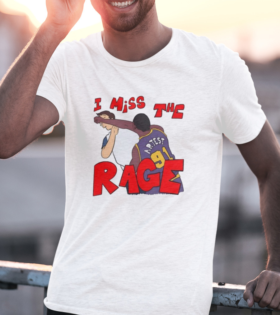 Lucca International I Miss The Rage Artest 91 T-Shirt