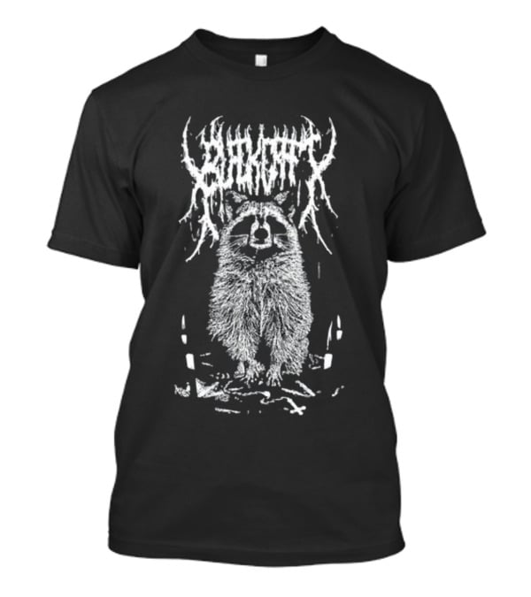 Blackcraft Sleep All Day Sin All Night Raccoon Occult T-Shirt