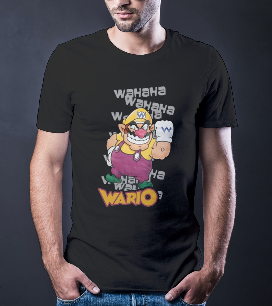 Wahaha Wario Big Beef Wario T-Shirt