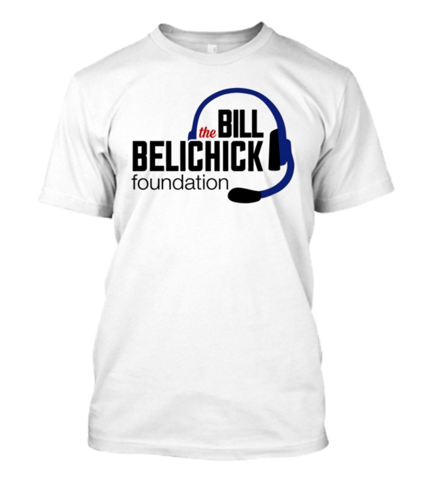 The Bill Belichick Foundation Headset T-Shirt