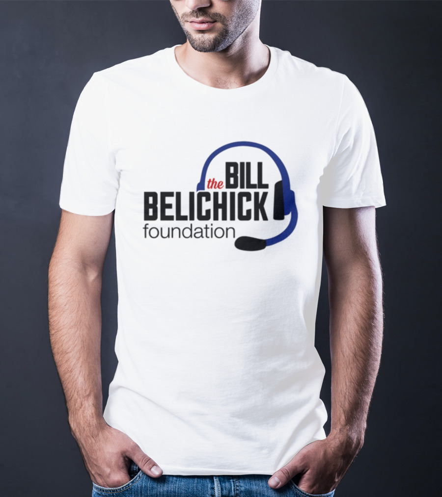 The Bill Belichick Foundation Headset T-Shirt
