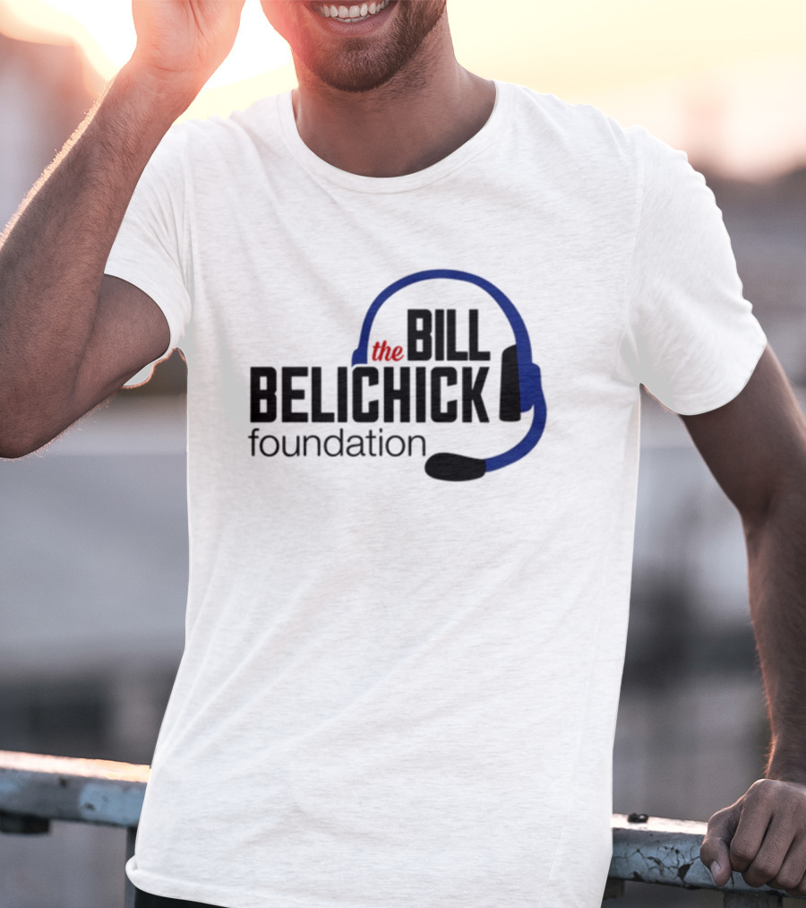 The Bill Belichick Foundation Headset T-Shirt