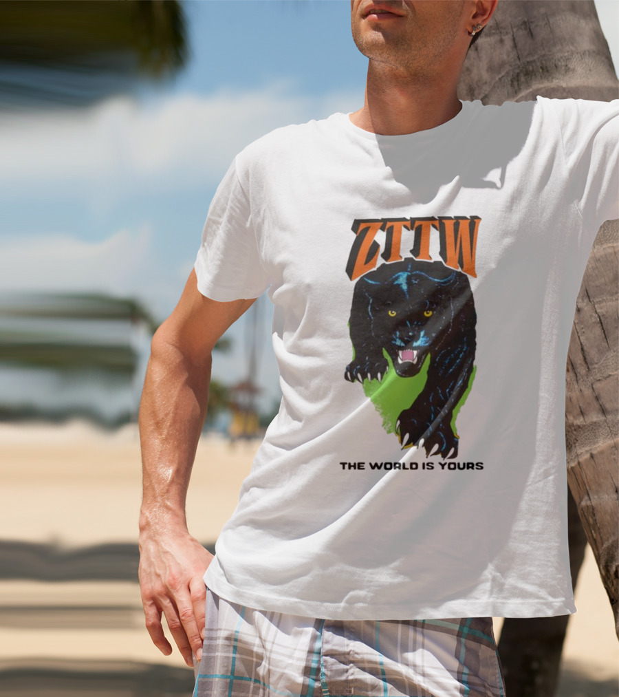 ZTTW The World Is Yours Black Panther T-Shirt