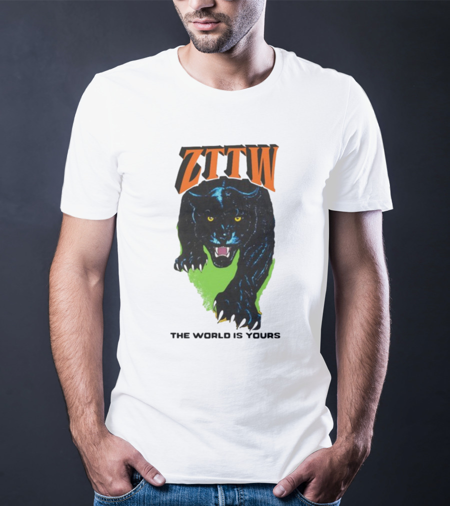 ZTTW The World Is Yours Black Panther T-Shirt