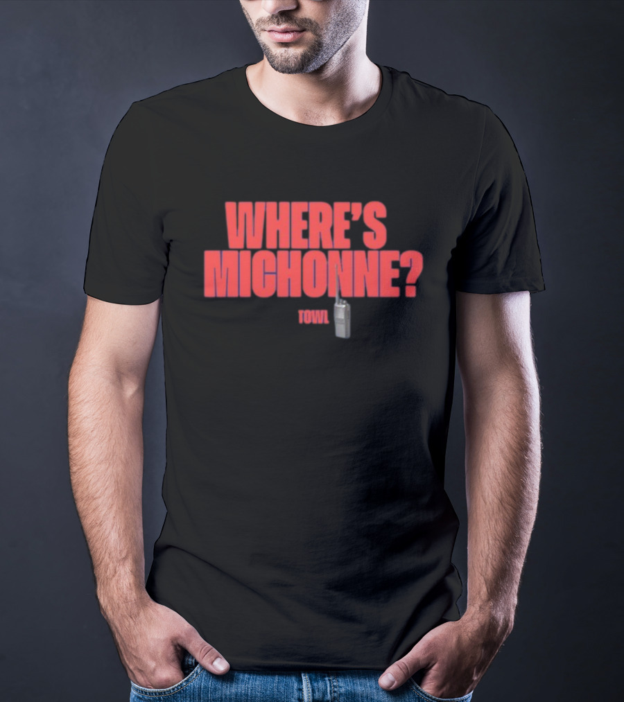 Where's Michonne TOWL The Walking Dead Walkie T-Shirt