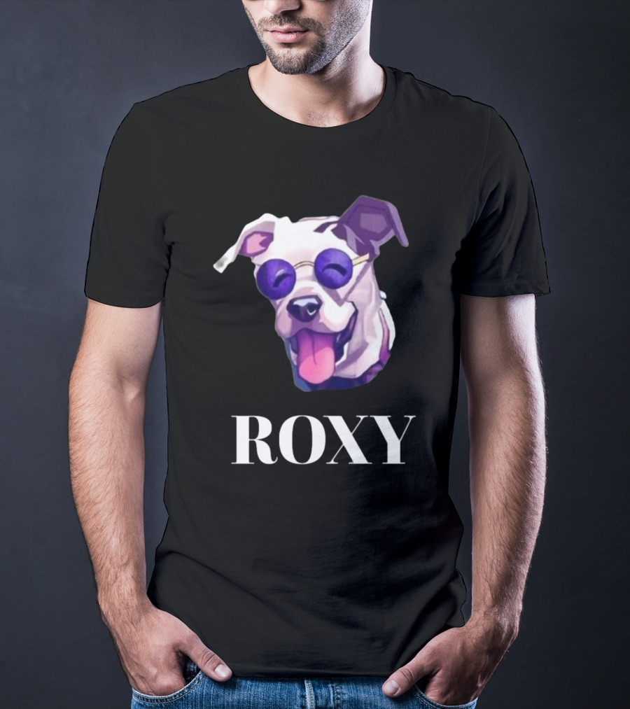 Too Cool Roxy Jbtv Purple Sunglasses Dog T-Shirt