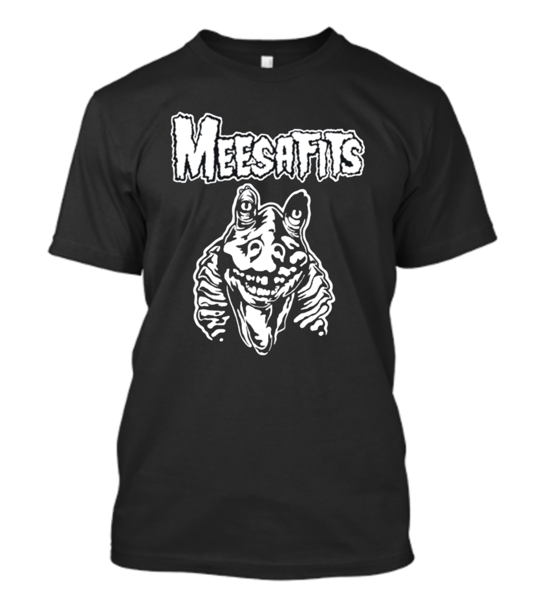 Punkwithacamera Meesafits Misfits Parody Jar Jar Binks T-Shirt