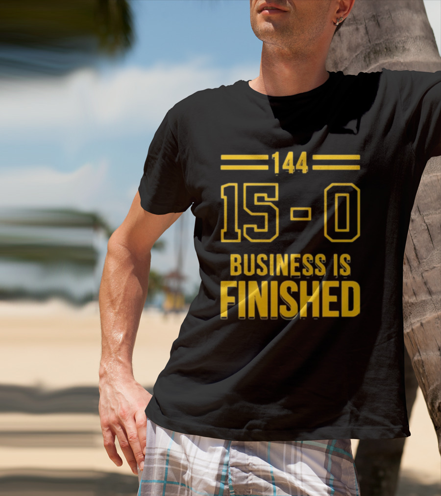 144 15-0 Business Is Finished Triblend T-Shirt