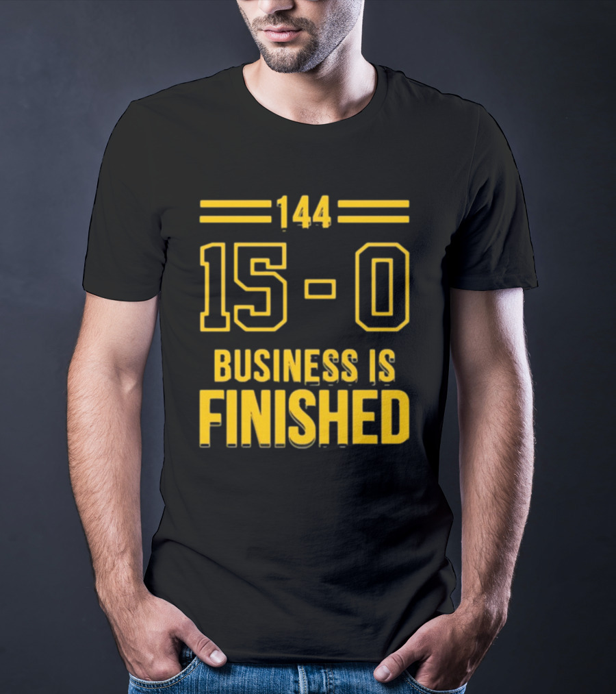 144 15-0 Business Is Finished Triblend T-Shirt