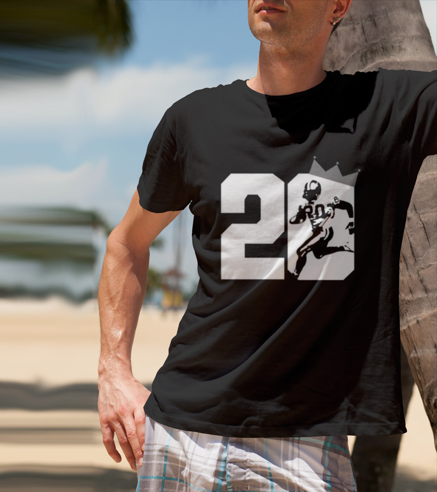Barry King 20 Football Crown T-Shirt