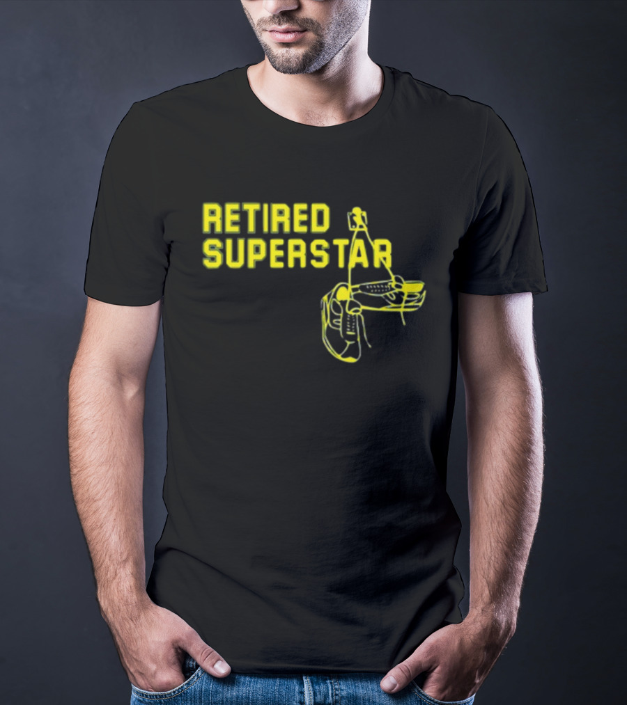 RETired Superstar Hanging Sneakers T-Shirt