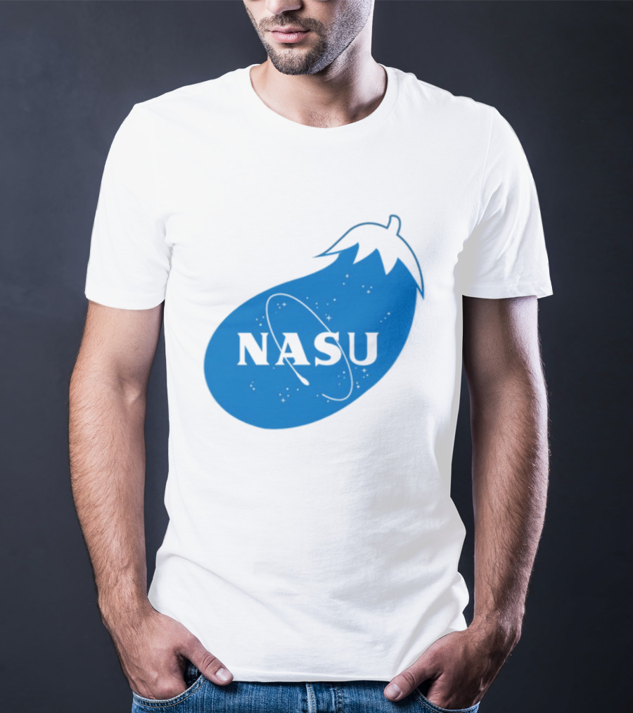NASA Eggplant Nasu Space T-Shirt