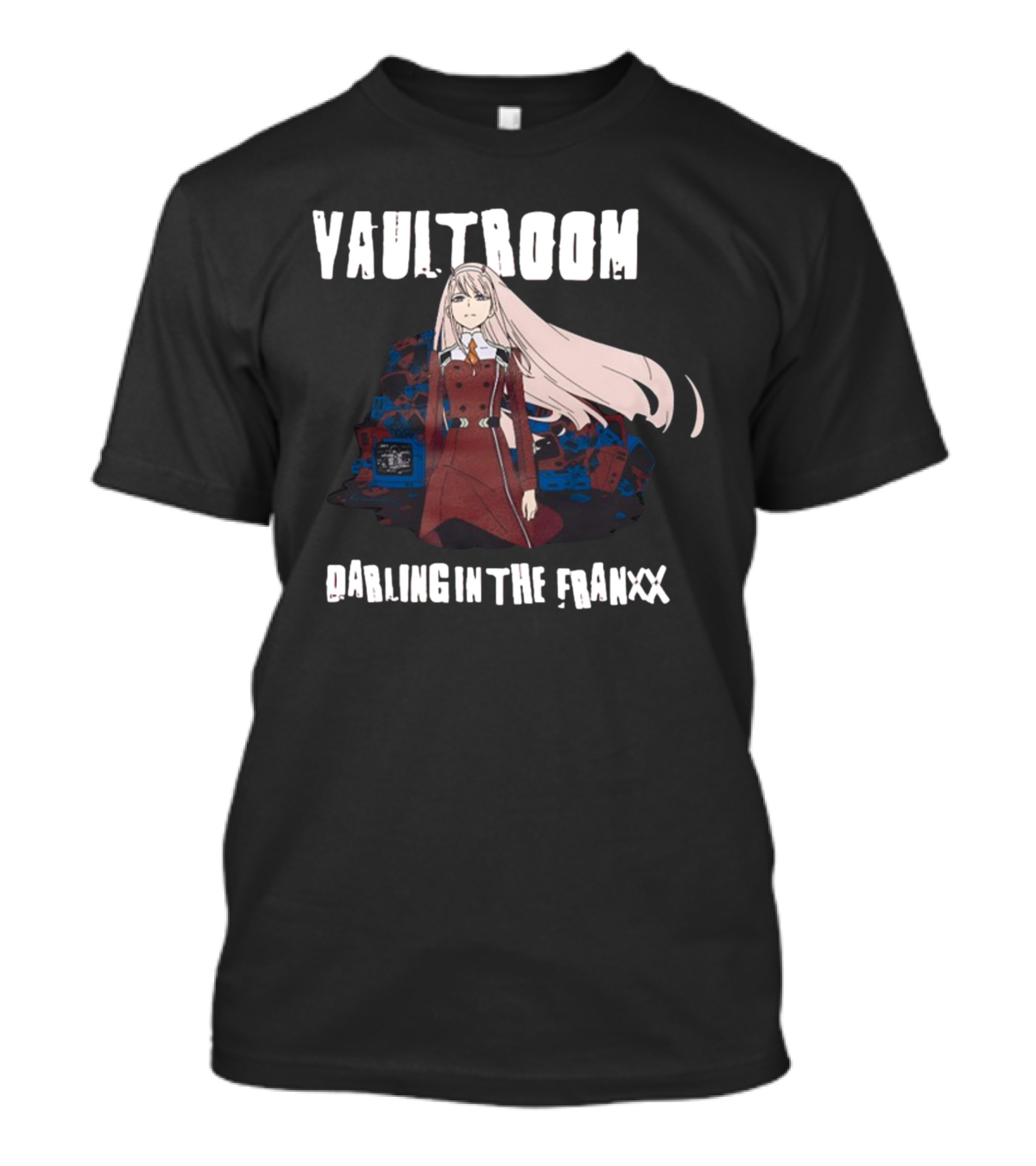 Vaultroom Darling In The Franxx Zero Two Anime T-Shirt