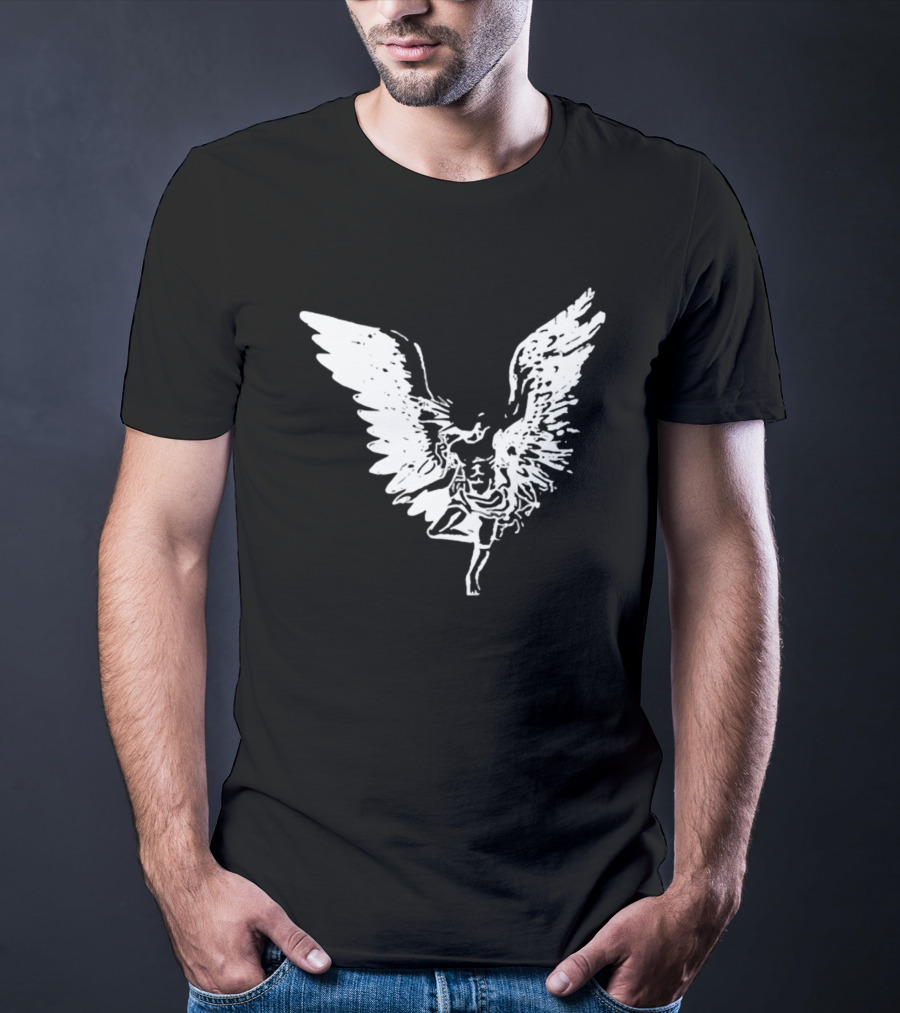 Therapy When I Get Rich All The Homies Getting Therapy Angel Wings T-Shirt