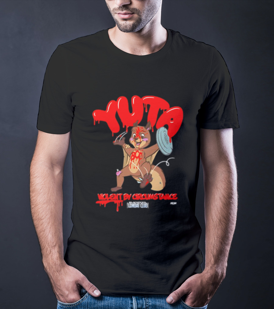 Yuta Violent By Circumstance BCC Combat Club Cartoon T-Shirt