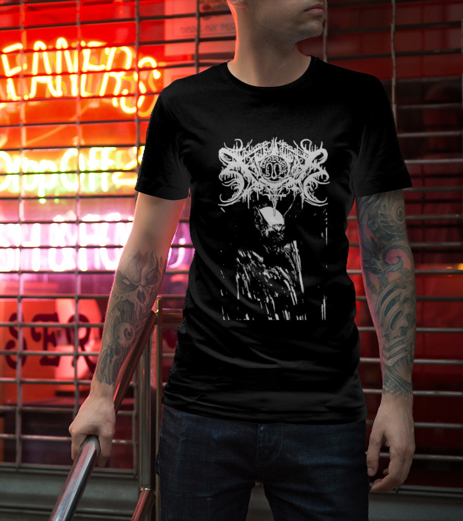 Xasthur Dust Of What Was Intricate Monochrome Abstract T-Shirt