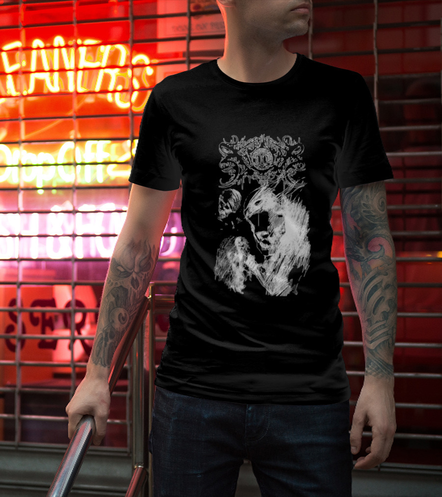 Xasthur Morbid Sketches Abstract Dark T-Shirt