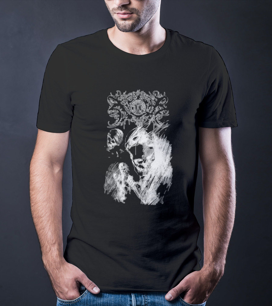 Xasthur Morbid Sketches Abstract Dark T-Shirt