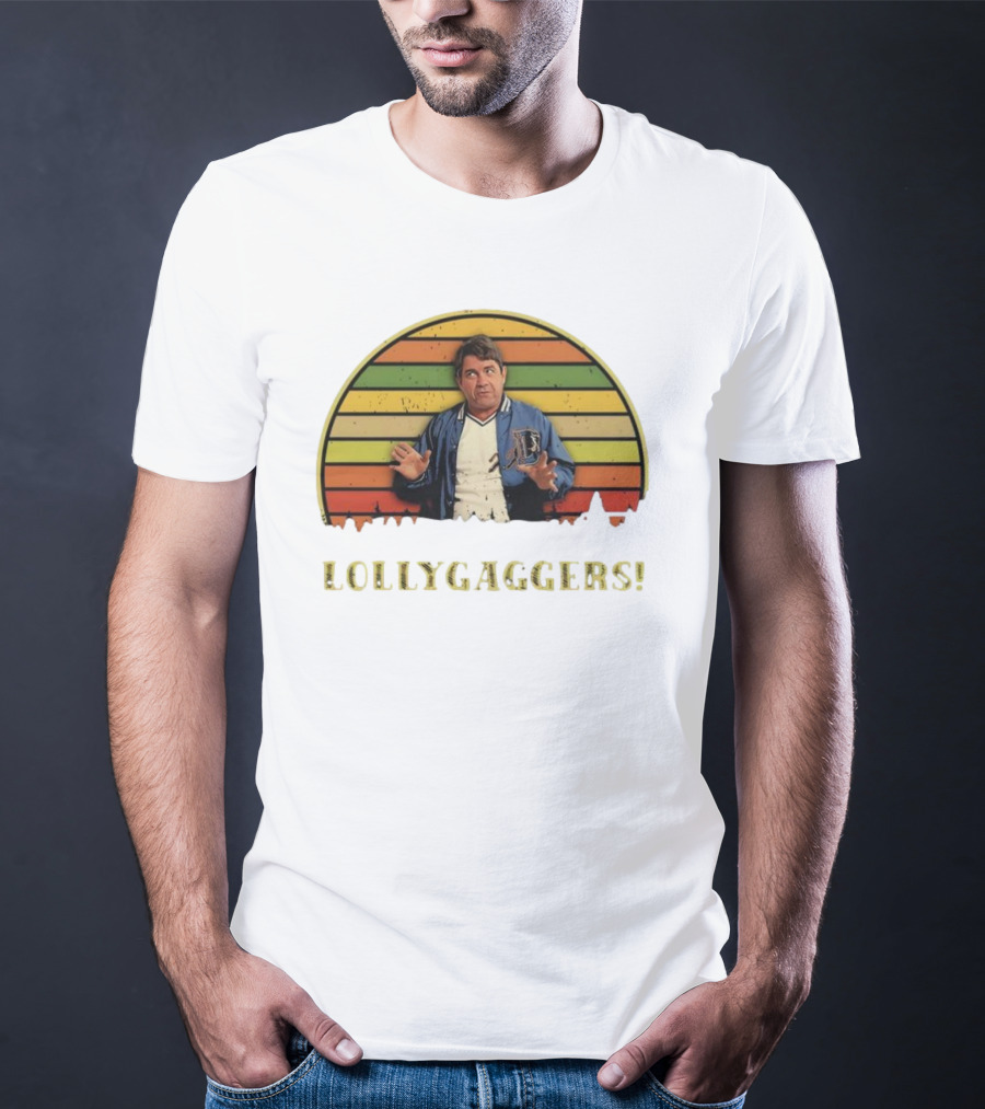 Lollygaggers Vintage Retro Rainbow Jacket T-Shirt