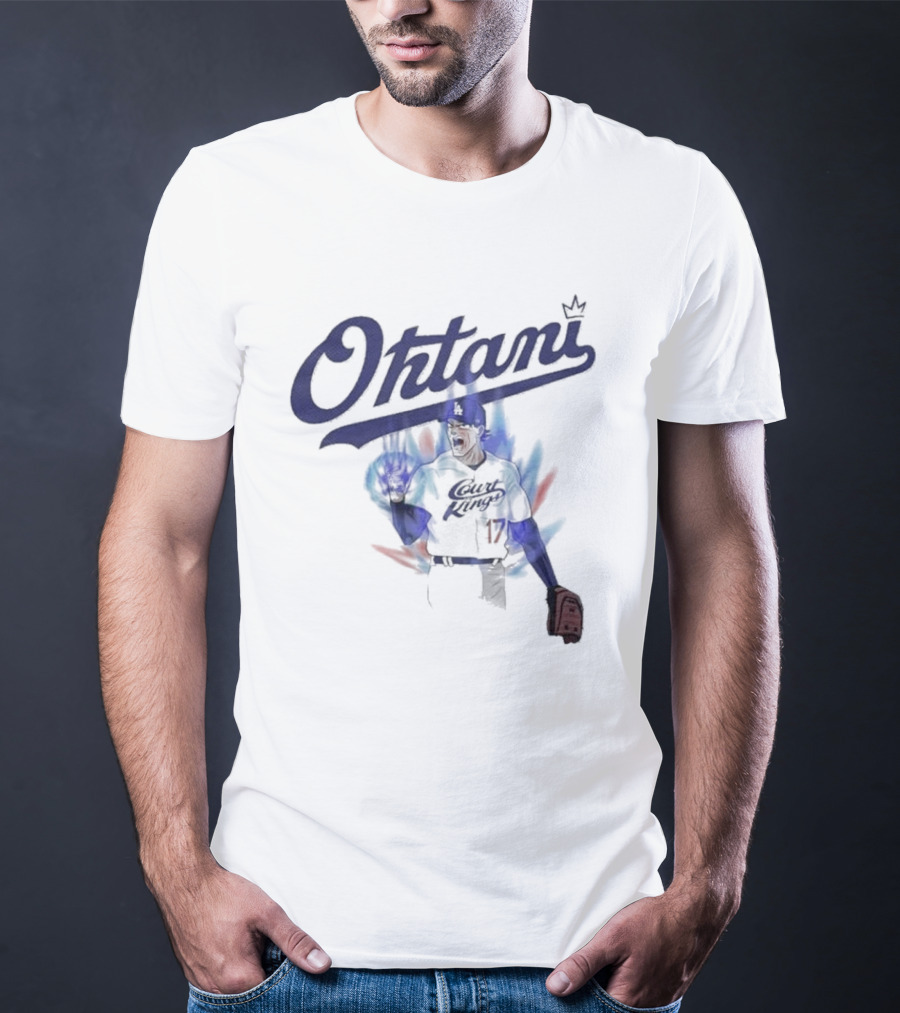 Los Angeles Dodgers Ohtani Court King Dragon Ball T-Shirt