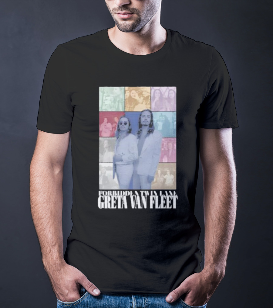 Forbidden Twin Lane Greta Van Fleet Sam And Jake Kiszka T-Shirt