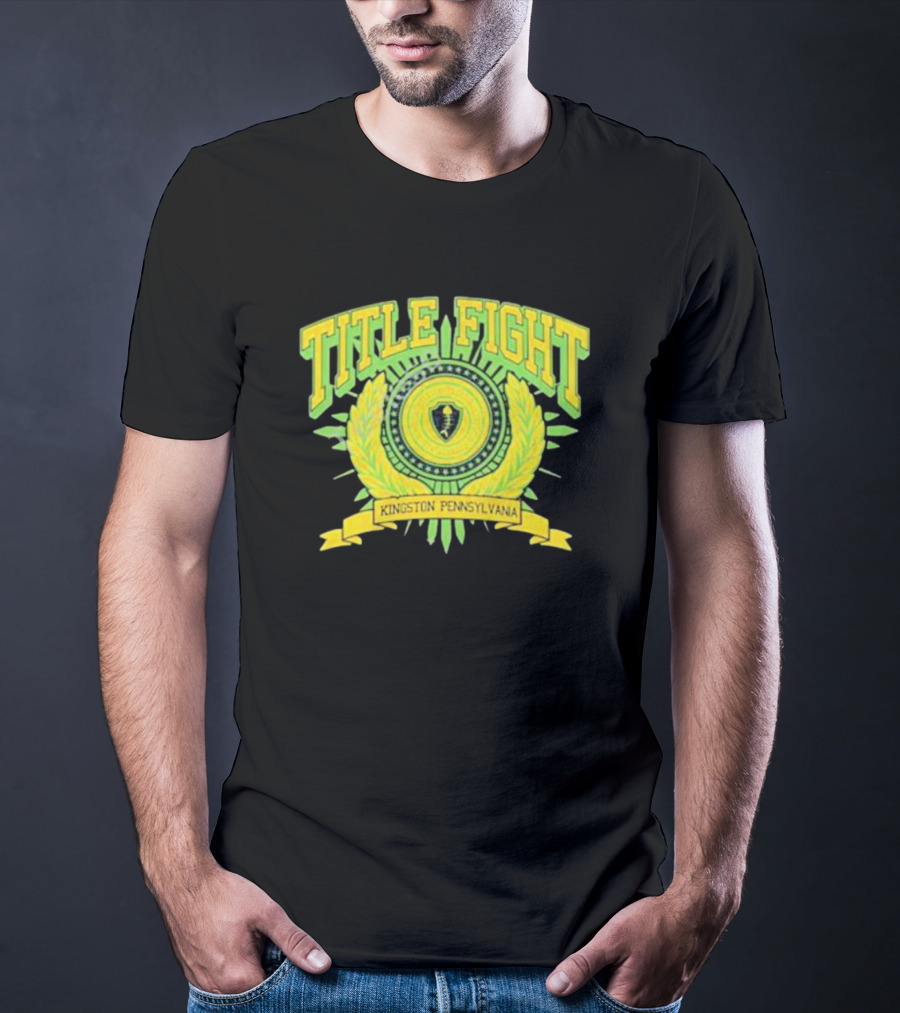 Title Fight Kingston Pennsylvania Crest T-Shirt