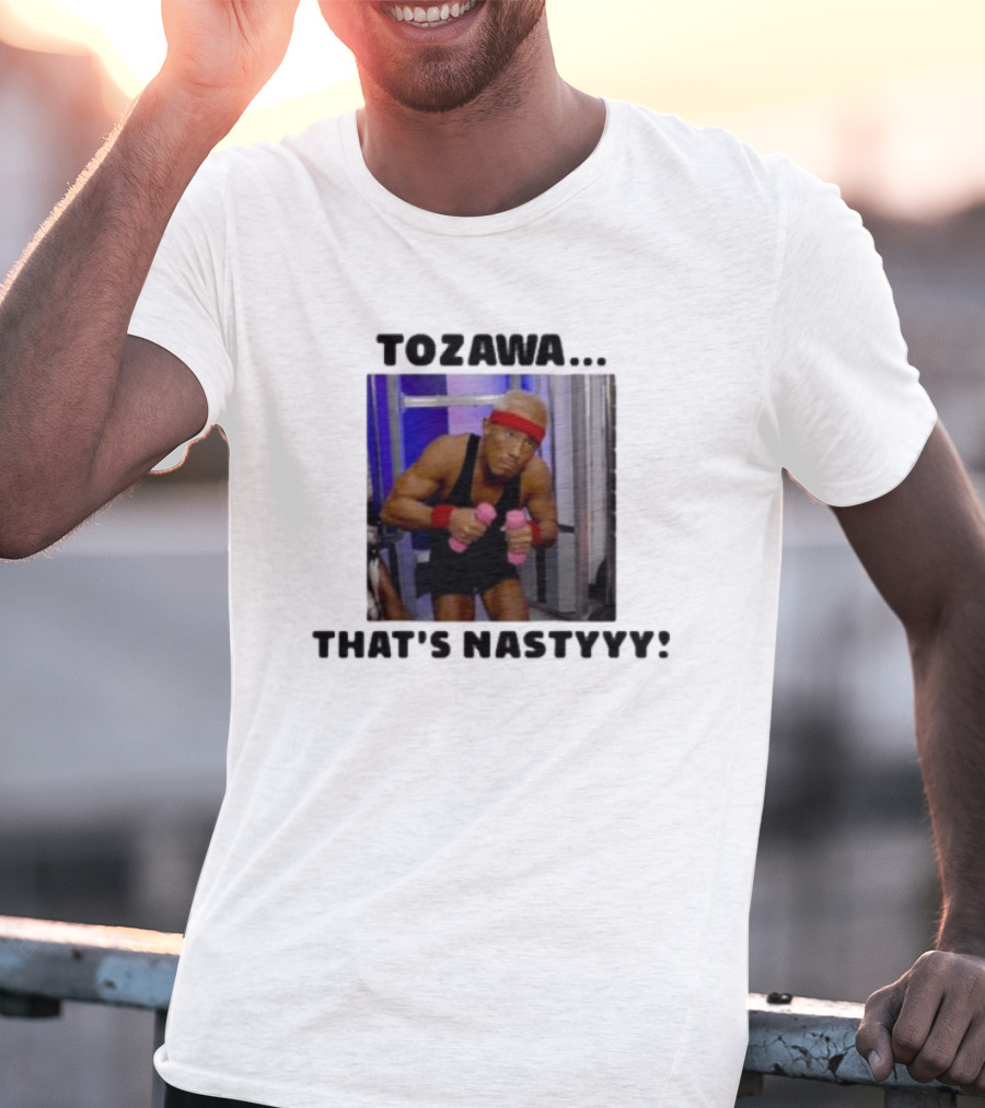 Tozawa. That’s Nastyyy Pink Dumbbells Fitness Focus T-Shirt