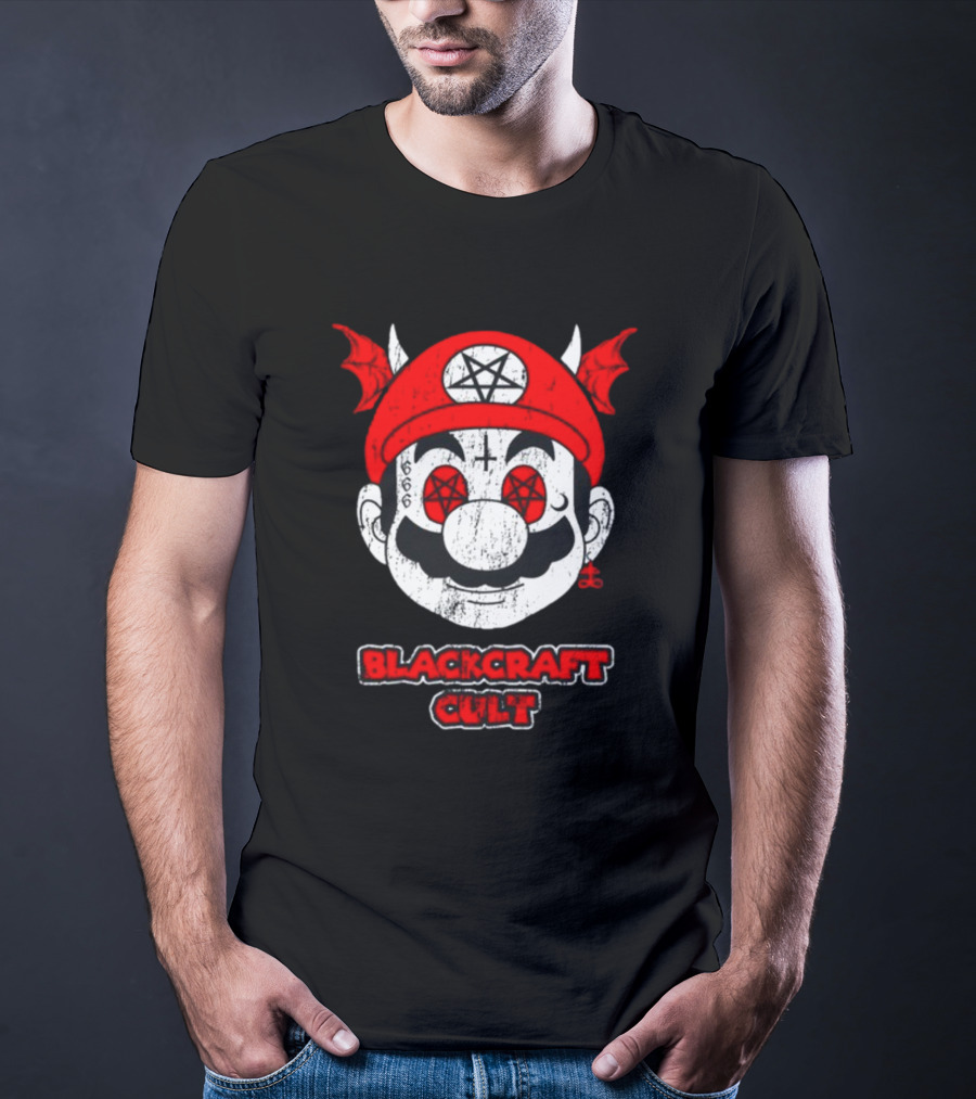 Blackcraft Cult It's A Me Satan Mario T-Shirt