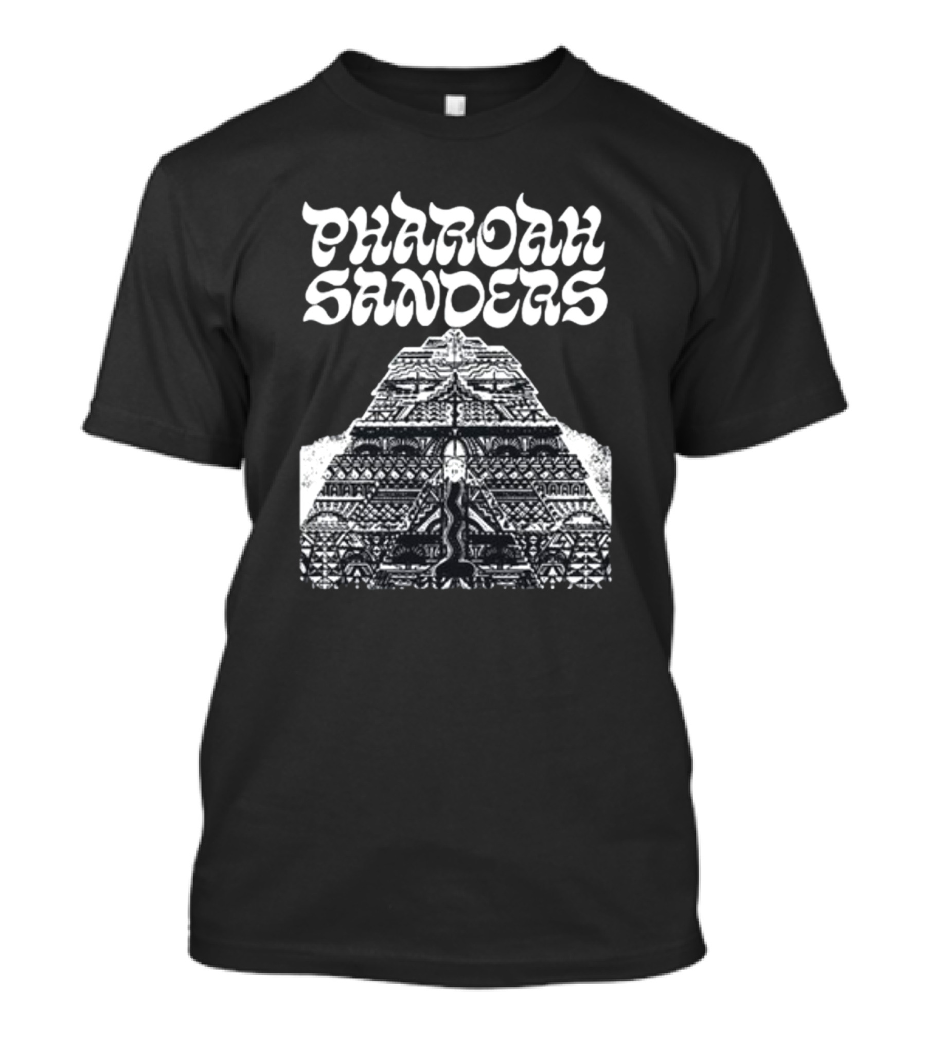 Pharoah Sanders Pyramid Artwork Psychedelic T-Shirt