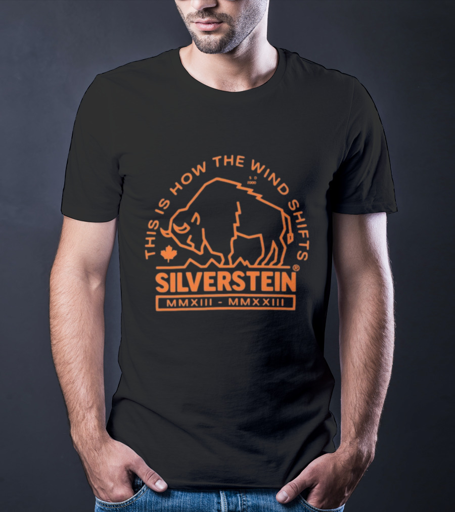 THIS IS HOW THE WIND SHIFTS SILVERSTEIN MMXIII - MMXXIII BUFFALO T-Shirt