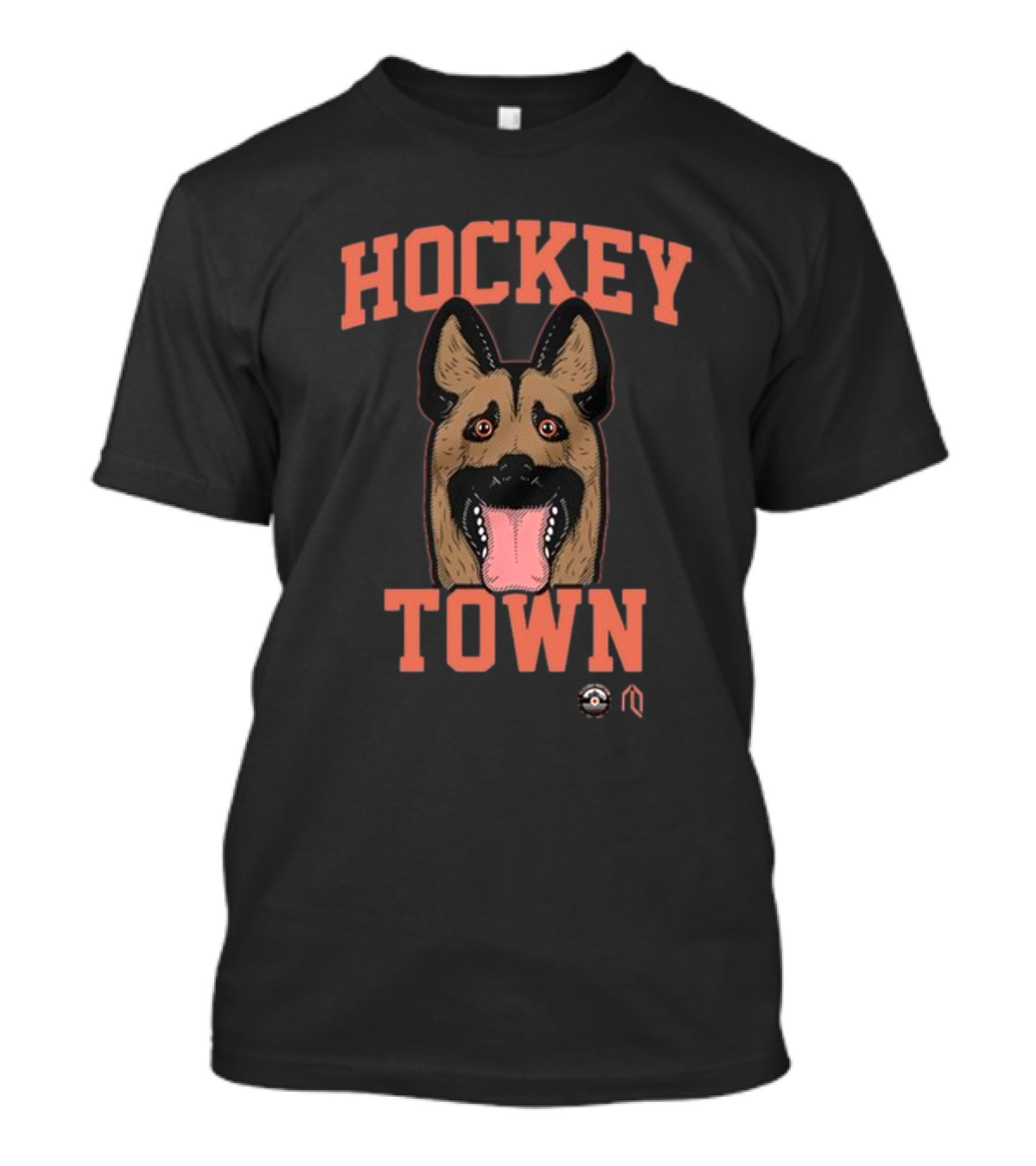 Hockey Town Dog Hockey Enthusiast Canine Mask T-Shirt